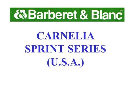 CARNELIA SPRINT SERIES (U.S.A.). 2002 PR 3 Crop : Good branching, with a high number of flowers Colour : Pure red Flower : Medium and Semidouble Petal.
