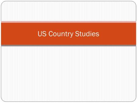 US Country Studies. General Facts A federal constitutional republic 50 states (cover 6 time zones) 9.83 million km² 307 million people white 79.96%, black.