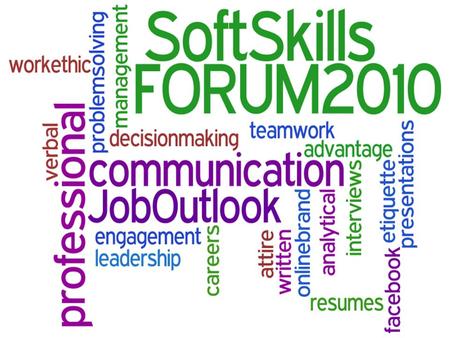 Why Soft Skills Matter: 2010 Job Outlook Beverly Amer, Northern Arizona University.