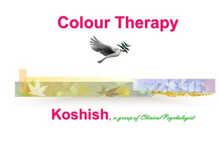 Koshish, a group of Clinical Psychologist