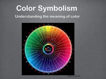 Understanding the meaning of color realcolorwheel.com Color Symbolism realcolorwheel.com.