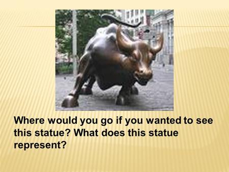 Where would you go if you wanted to see this statue? What does this statue represent?