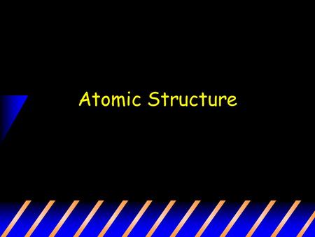 Atomic Structure. What is an atom? Atom: the smallest unit of matter that retains the identity of the substance First proposed by Democratus.