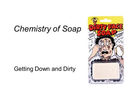 Chemistry of Soap Getting Down and Dirty. Differences in Electronegativity If the difference in electronegativity is ___________ between two elements.