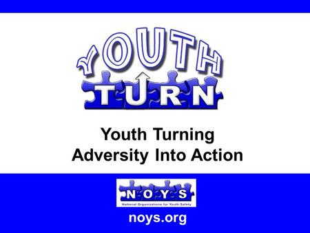 Noys.org Youth Turning Adversity Into Action. www.noys.org What is YOUTH-Turn? YOUTH-Turn is an online tool available through National Organizations for.