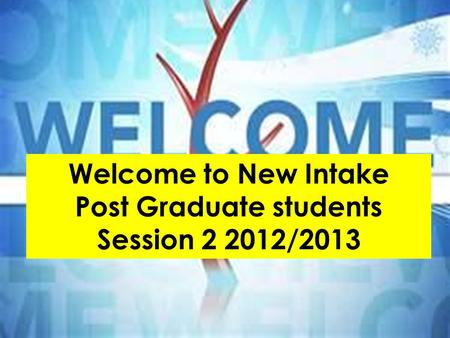 Information Services Division, IIUM LIBRARY Your contact for research excellence Welcome to New Intake Post Graduate students Session 2 2012/2013.