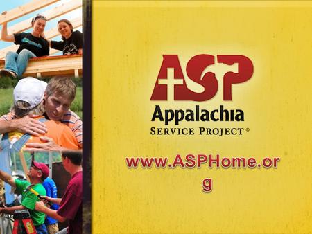 Www.ASPhome.org. 2 Poverty rates more than double the national average One in four lives below the poverty level 62,500 homes are substandard Nearly half.