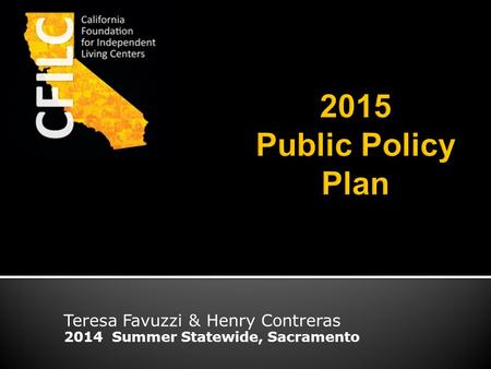 Teresa Favuzzi & Henry Contreras 2014 Summer Statewide, Sacramento.
