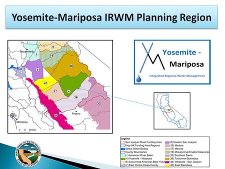 Yosemite-Mariposa IRWM Planning Region            