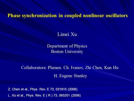 Phase synchronization in coupled nonlinear oscillators