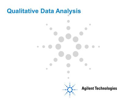 Qualitative Data Analysis. 2 In This Section, We Will Discuss:  How to load data files.  How to use Signal Options for data display.  How to apply.
