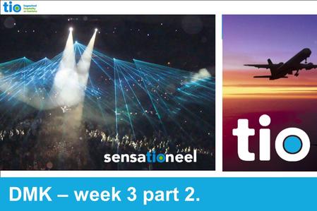 DMK – week 3 part 2.. Onderwerpen week 3 deel 2 Tio Personas What is a persona? What is the purpose? How do I apply a persona? Digital marketing General.