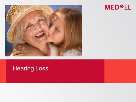 Hearing Loss. © MED-EL  How We Hear  Types of Hearing Loss  Ways to treat Hearing Loss Outline.