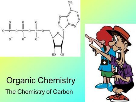 Organic Chemistry The Chemistry of Carbon. Why call it Organic? Fewer than 200 years ago, it was thought that only living organisms could synthesize carbon.