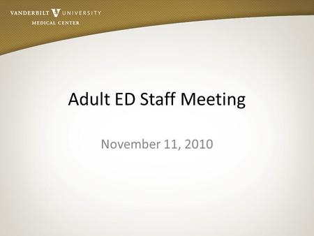 Adult ED Staff Meeting November 11, 2010. Recognize Program – Marsha Price Importance of Signing Up –