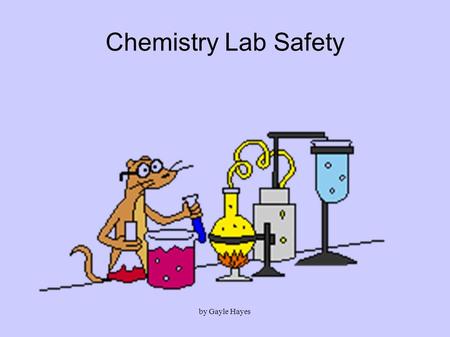 Chemistry Lab Safety by Gayle Hayes.