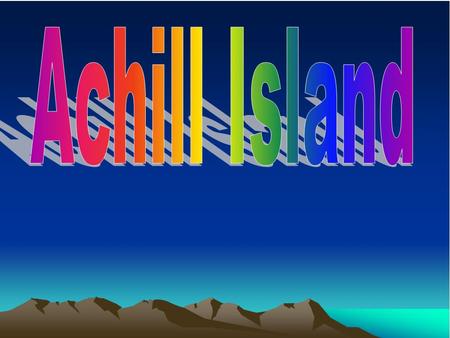 Achill Island.
