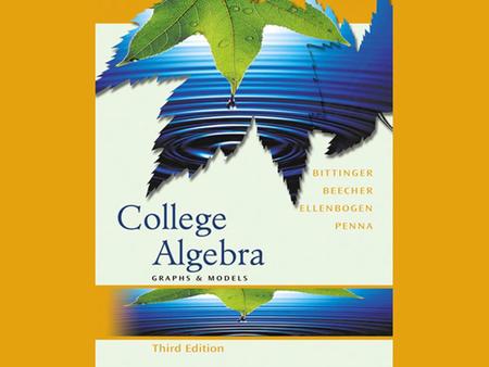 Basic Concepts of Algebra