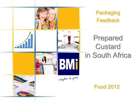 PackagingFeedback Prepared Custard in South Africa Food 2012.