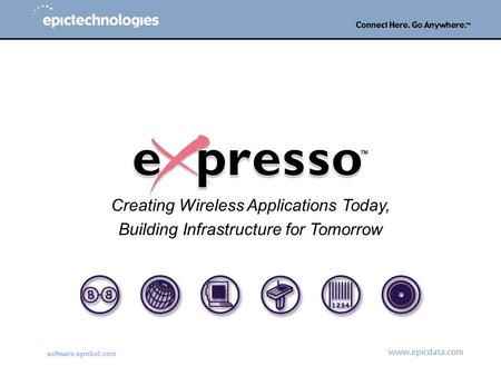 Software.symbol.com Creating Wireless Applications Today, Building Infrastructure for Tomorrow.