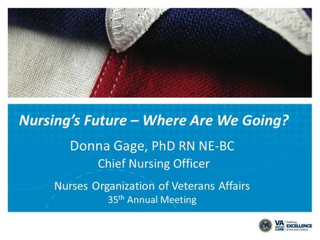 Nursing’s Future – Where Are We Going?