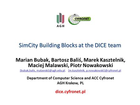 SimCity Building Blocks at the DICE team