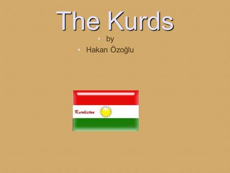 The Kurds by Hakan Özoğlu.