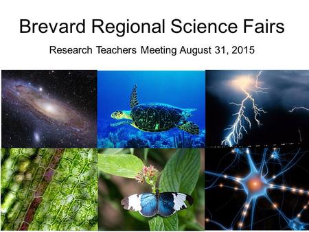 Brevard Regional Science Fairs