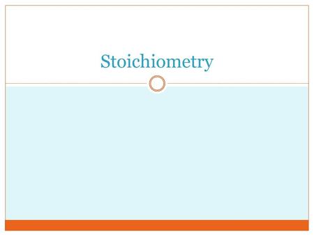 Stoichiometry. The Mole What is a mole? No not this type of mole either.