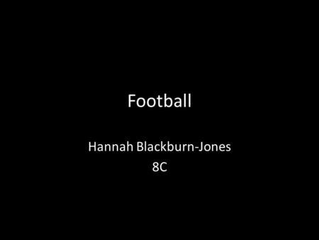 Hannah Blackburn-Jones 8C