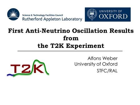 First Anti-Neutrino Oscillation Results from the T2K Experiment
