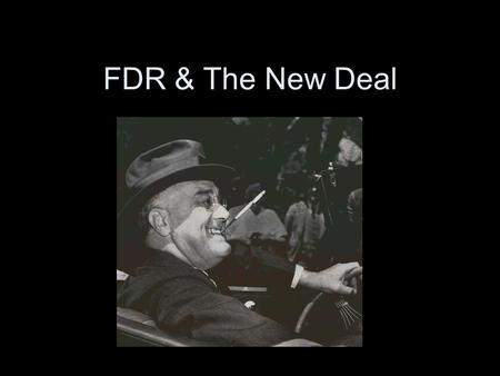 FDR & The New Deal. Election of 1932 Depression had been going on for 3-years. Millions are unemployed, hungry, and homeless. The Democrat, Franklin Delano.