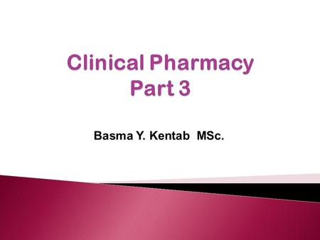 Basma Y. Kentab MSc.. 1. Define ambulatory care 2. Describe the value of ambulatory care practices 3. Explore pharmacy services in some ambulatory care.