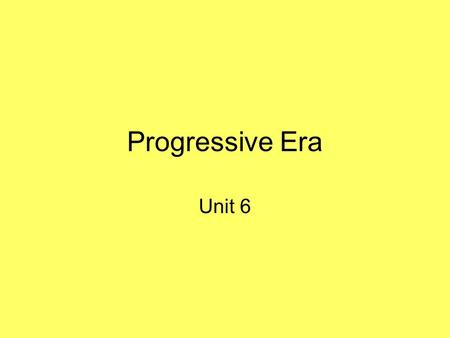 Progressive Era Unit 6 Redemption Period The State was struggling to overcome the hardships that Reconstruction had brought to the state and a faltering.