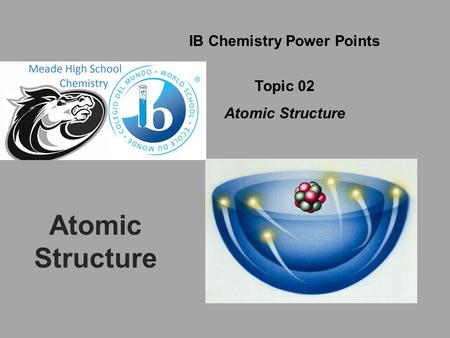 IB Chemistry Power Points