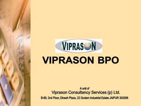 Viprason Consultancy Services (p) Ltd.