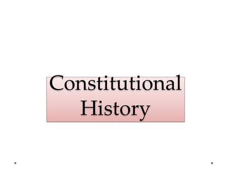 Constitutional History. American Independence Movement The British gov’t ________ that violated the rights of the colonies- British needed ________ to.