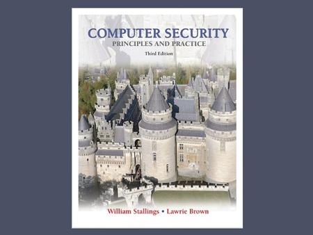 Lecture slides prepared for “Computer Security: Principles and Practice”, 3/e, by William Stallings and Lawrie Brown, Chapter 4 “Access Control”.