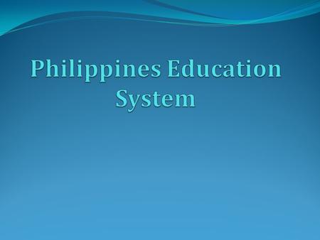 Philippines Education System