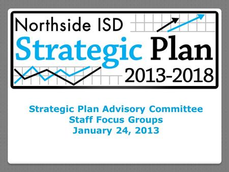 Strategic Plan Advisory Committee Staff Focus Groups January 24, 2013.