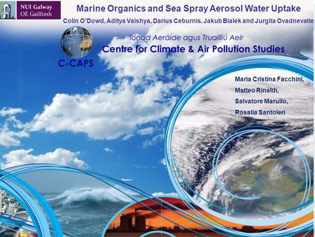 Marine Organics and Sea Spray Aerosol Water Uptake
