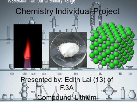 Chemistry Individual Project