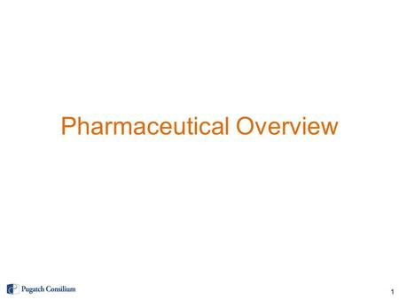 Pharmaceutical Overview 1. Pharmaceutical Overview (1) Pharmaceuticals partially covered through various health insurance schemes Public insurance provision.