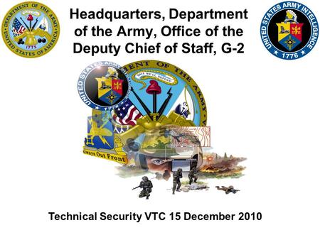 Technical Security VTC 15 December 2010