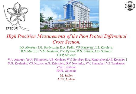 High Precision Measurements of the Pion Proton Differential Cross Section. I,G. Alekseev, I.G. Bordyuzhin, D.A. Fedin, V.P. Kanavets, L.I. Koroleva, B.V.