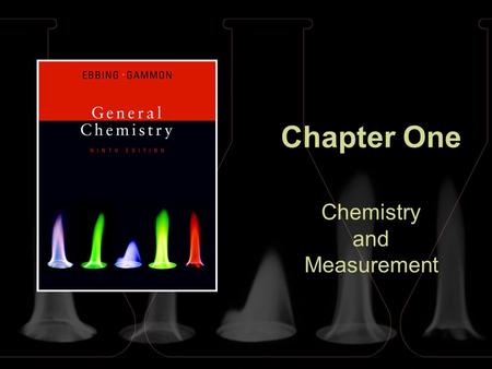 Chapter One Chemistry and Measurement. Copyright © Houghton Mifflin Company. All rights reserved.1 | 2 Question Which of the following is an example of.