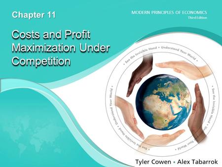 Costs and Profit Maximization Under Competition