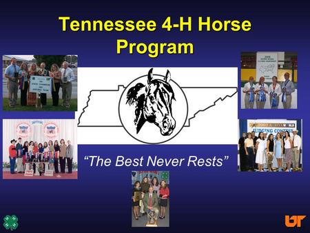 Tennessee 4-H Horse Program “The Best Never Rests”