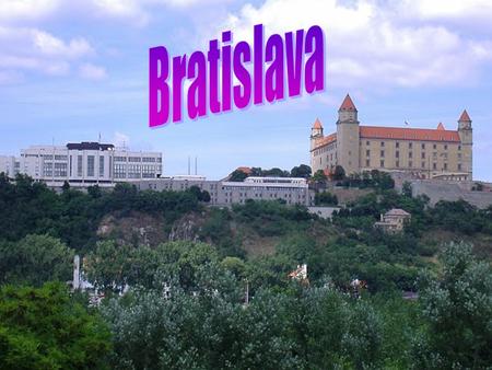 In the 20th century, Bratislava quickly developed into a metropolis with about half a million inhabitants and a leading centre of the economy. Today,