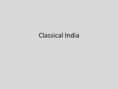 Classical India. Representations of the Buddha – Image #1.